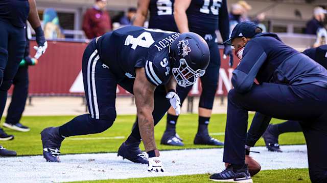 Mississippi State defensive lineman Jaden Crumedy
